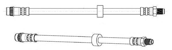 Тормозной шланг FERODO FHY2777