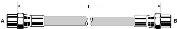 Тормозной шланг PEX 27020