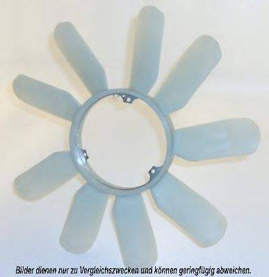 Крыльчатка вентилятора, охлаждение двигателя AKS DASIS 0380641