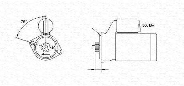 Стартер MAGNETI MARELLI 943254084010