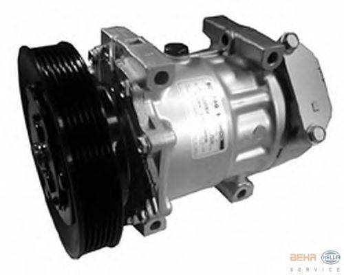 Компрессор, кондиционер BEHR HELLA SERVICE 8FK 351 119-021