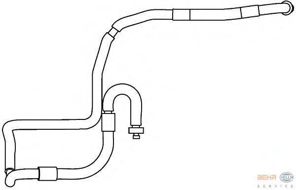 Трубопровод высокого / низкого давления, кондиционер BEHR HELLA SERVICE 9GS 351 337-571