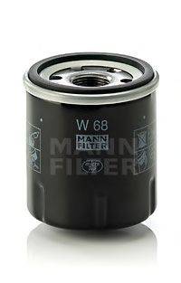 Масляный фильтр MANN-FILTER W68