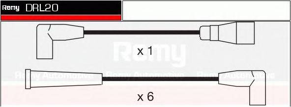 Комплект проводов зажигания DELCO REMY DRL20