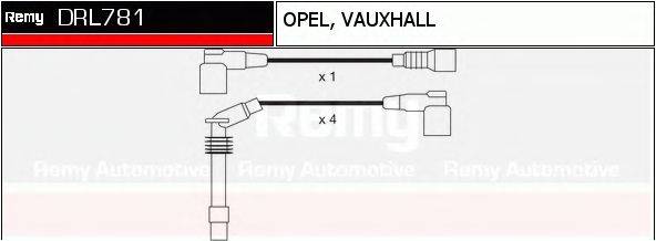 Комплект проводов зажигания DELCO REMY DRL781