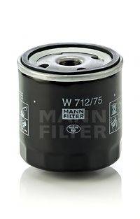 Масляный фильтр MANN-FILTER W71275