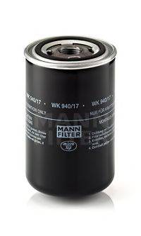 Топливный фильтр MANN-FILTER WK 940/17