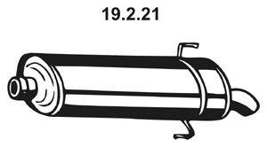 Глушитель выхлопных газов конечный EBERSPÄCHER 19221
