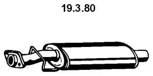 Предглушитель выхлопных газов EBERSPÄCHER 19380