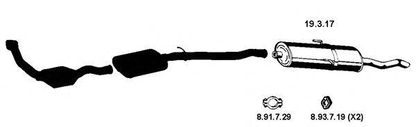 Система выпуска ОГ EBERSPÄCHER 262054