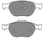 Комплект тормозных колодок, дисковый тормоз MAPCO 6148