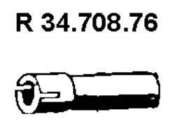 Труба выхлопного газа EBERSPÄCHER 34.708.76