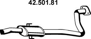 Средний глушитель выхлопных газов TESH 260938