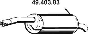 Глушитель выхлопных газов конечный EBERSPÄCHER 49.403.83