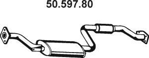 Средний глушитель выхлопных газов EBERSPÄCHER 50.597.80