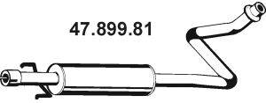 Средний глушитель выхлопных газов EBERSPÄCHER 47.899.81