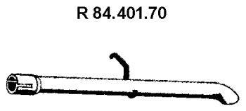 Труба выхлопного газа EBERSPÄCHER 84.401.70
