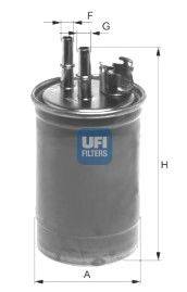 Топливный фильтр UFI 2440900
