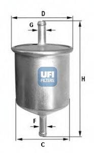 Топливный фильтр UFI 3152900