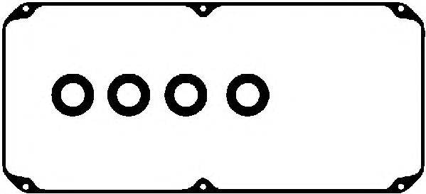 Комплект прокладок, крышка головки цилиндра AJUSA 56013600