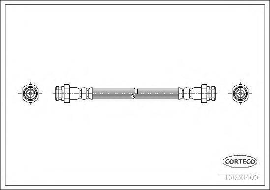 Тормозной шланг PIRELLI 14739