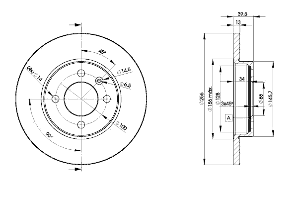 Тормозной диск ICER 78BD3392