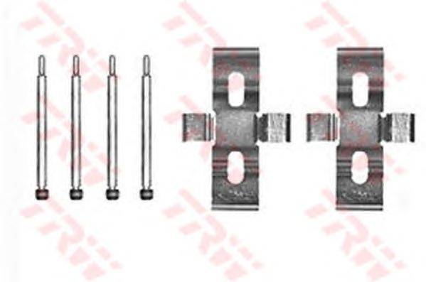 Комплектующие, колодки дискового тормоза TRW PFK172