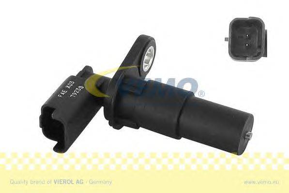 Датчик импульсов; Датчик, частота вращения; Датчик импульсов, маховик; Датчик частоты вращения, управление двигателем VEMO V46-72-0073