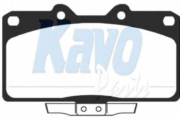 Комплект тормозных колодок, дисковый тормоз KAVO PARTS BP-5517