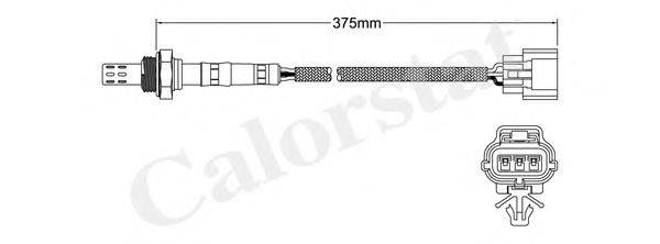 Лямбда-зонд CALORSTAT by Vernet LS130255