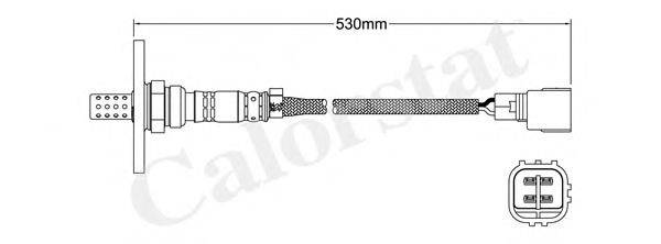 Лямбда-зонд CALORSTAT by Vernet LS140295