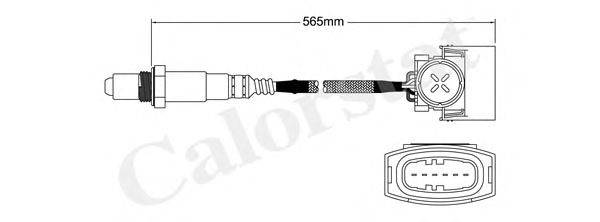 Лямбда-зонд CALORSTAT by Vernet LS150007