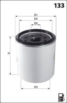 Топливный фильтр MECAFILTER ELG5581