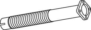 Труба выхлопного газа DINEX 23101