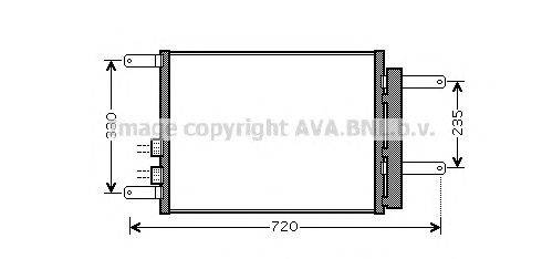 Конденсатор, кондиционер AVA QUALITY COOLING AL5111