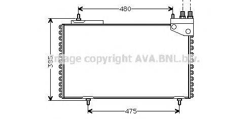 Конденсатор, кондиционер AVA QUALITY COOLING CN5094