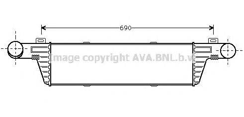 Интеркулер AVA QUALITY COOLING MS4224