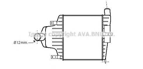 Интеркулер AVA QUALITY COOLING OL4415