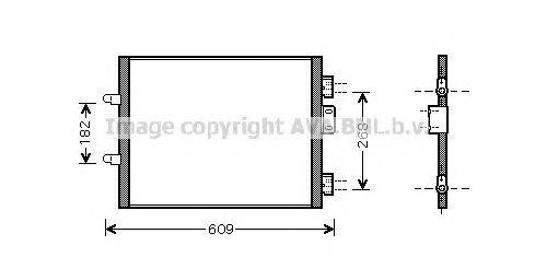 Конденсатор, кондиционер AVA QUALITY COOLING RT5315