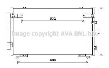 Конденсатор, кондиционер AVA QUALITY COOLING TO5621