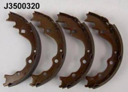 Комплект тормозных колодок NIPPARTS J3500320