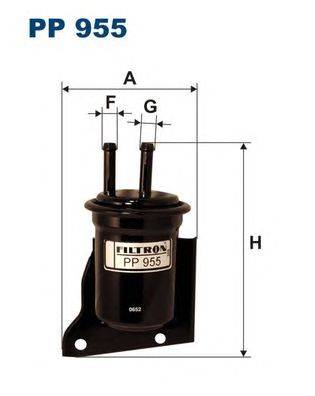 Топливный фильтр FILTRON PP955