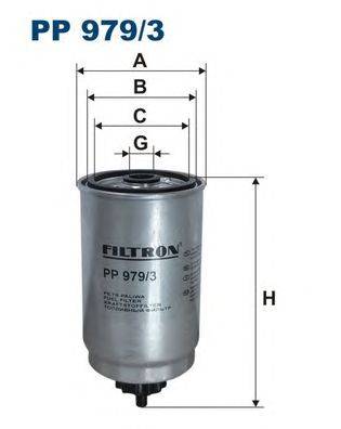 Топливный фильтр FILTRON PP9793