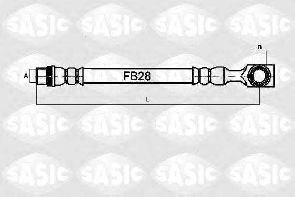 Тормозной шланг SASIC 6600035