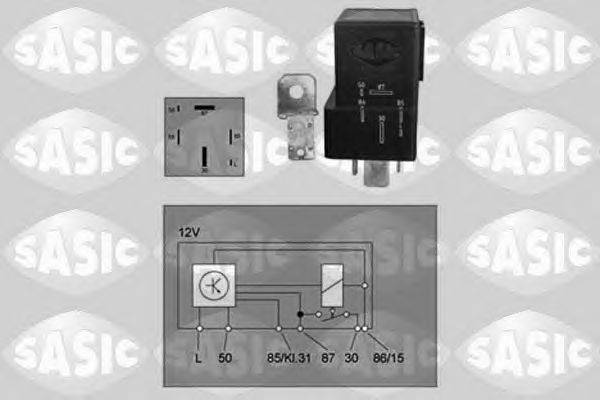 Реле, система накаливания SASIC 9316008