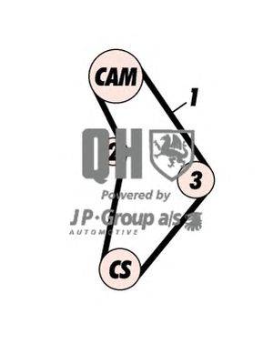 Комплект ремня ГРМ JP GROUP QBK158