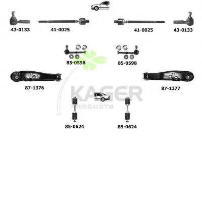 Подвеска колеса KAGER 801055