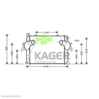 Интеркулер KAGER 313924