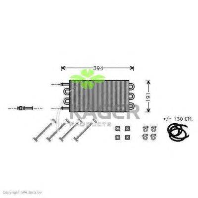 масляный радиатор, двигательное масло KAGER 314164