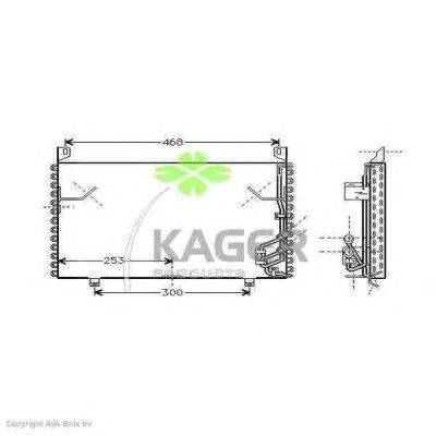 Конденсатор, кондиционер KAGER 94-5803